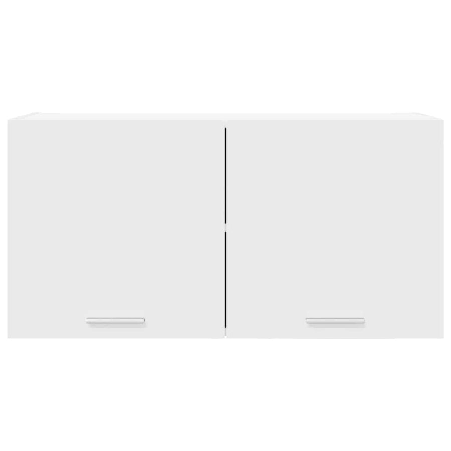 Hangkast met plank Riga Wit 80 x 31 x 40 cm Bewerkt hout