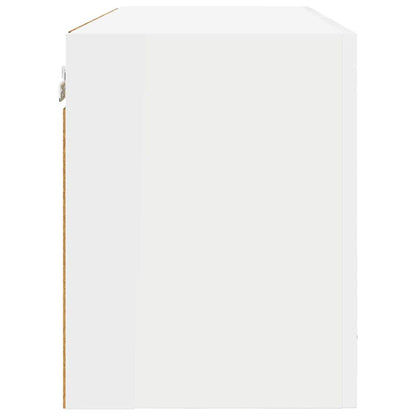 Hangkast met plank Riga Wit 80 x 31 x 40 cm Bewerkt hout