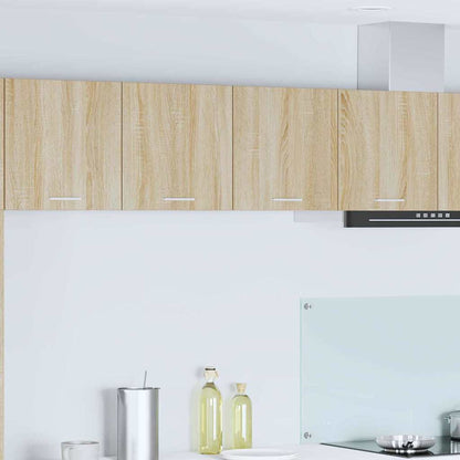 Hangkast met opslag Sonoma Eiken 80 x 31 x 40 cm Bewerkt hout