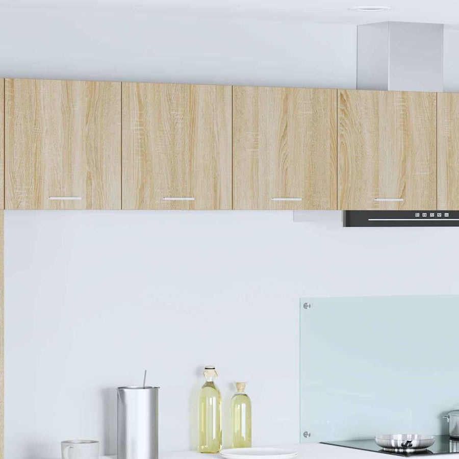 Hangkast met opslag Sonoma Eiken 80 x 31 x 40 cm Bewerkt hout