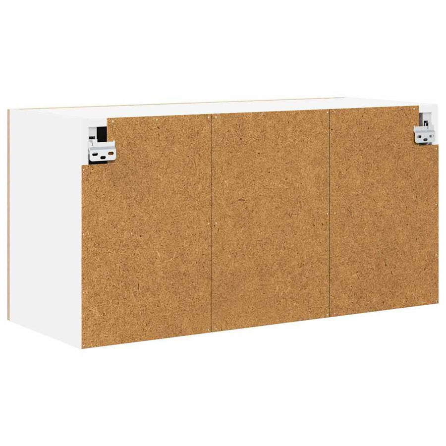 Hangkast met opslag Sonoma Eiken 80 x 31 x 40 cm Bewerkt hout