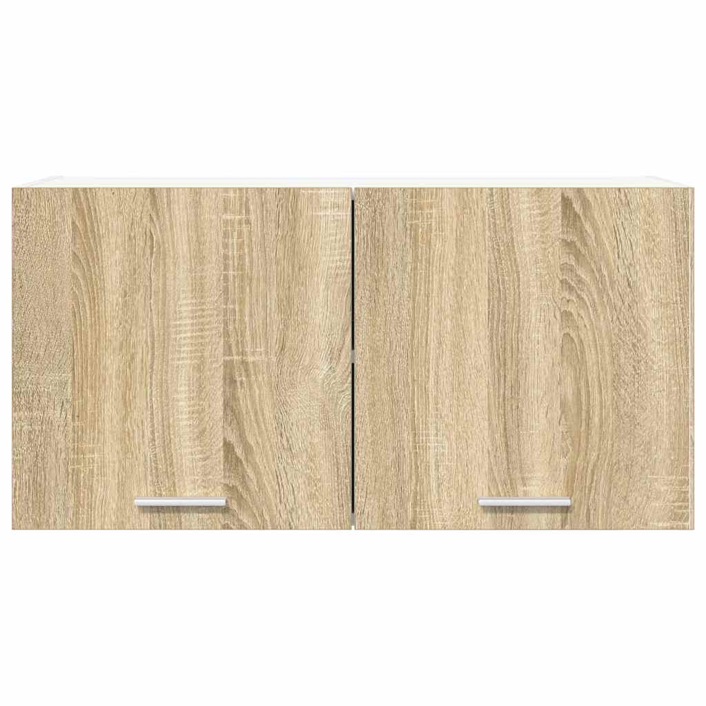 Hangkast met opslag Sonoma Eiken 80 x 31 x 40 cm Bewerkt hout
