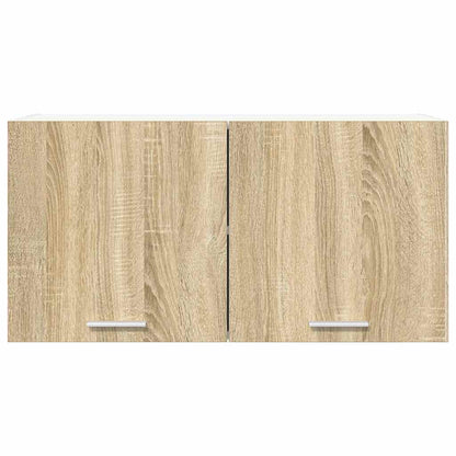 Hangkast met opslag Sonoma Eiken 80 x 31 x 40 cm Bewerkt hout