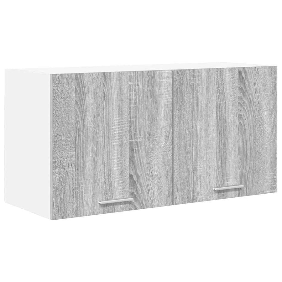 Hangkast Riga Grijs Sonoma 80 x 31 x 40 cm Bewerkt hout