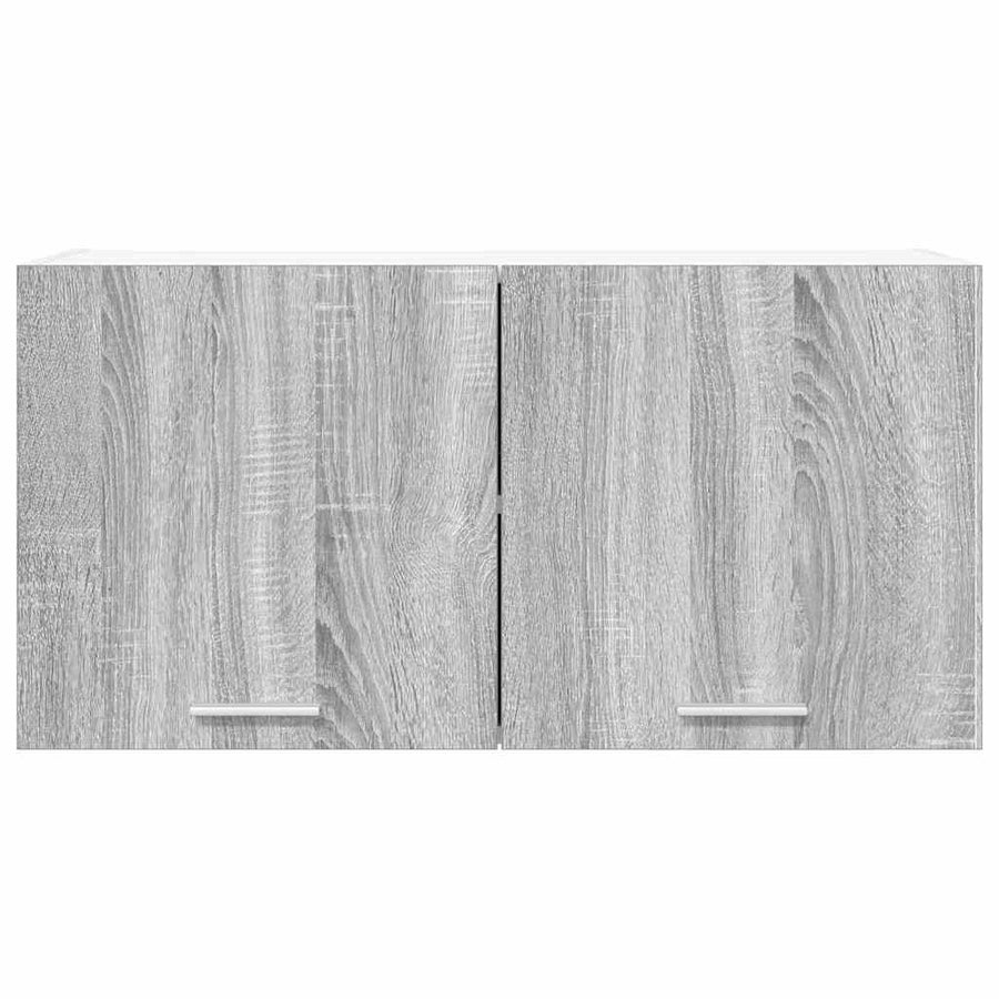 Hangkast Riga Grijs Sonoma 80 x 31 x 40 cm Bewerkt hout