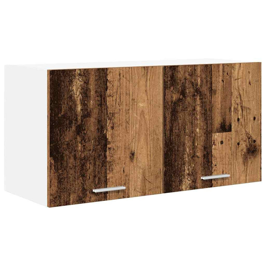 Hangkast met plank Riga Oud Hout 80 x 31 x 40 cm Bewerkt hout