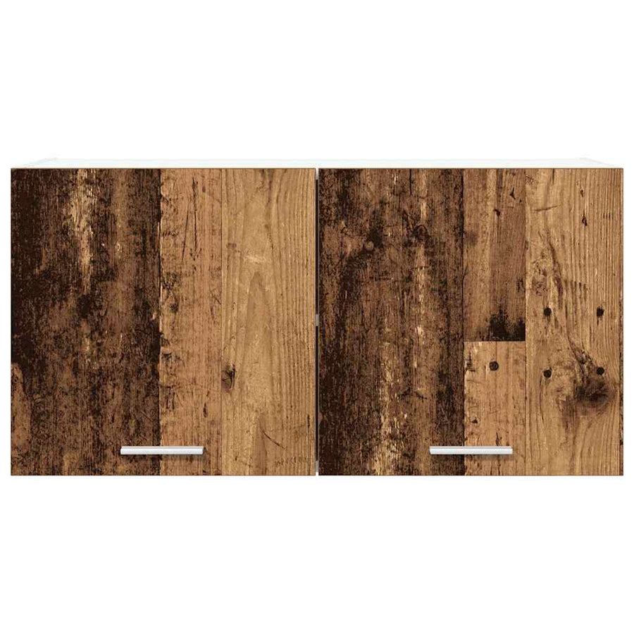 Hangkast met plank Riga Oud Hout 80 x 31 x 40 cm Bewerkt hout