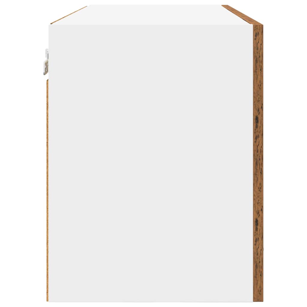 Hangkast met plank Riga Oud Hout 80 x 31 x 40 cm Bewerkt hout