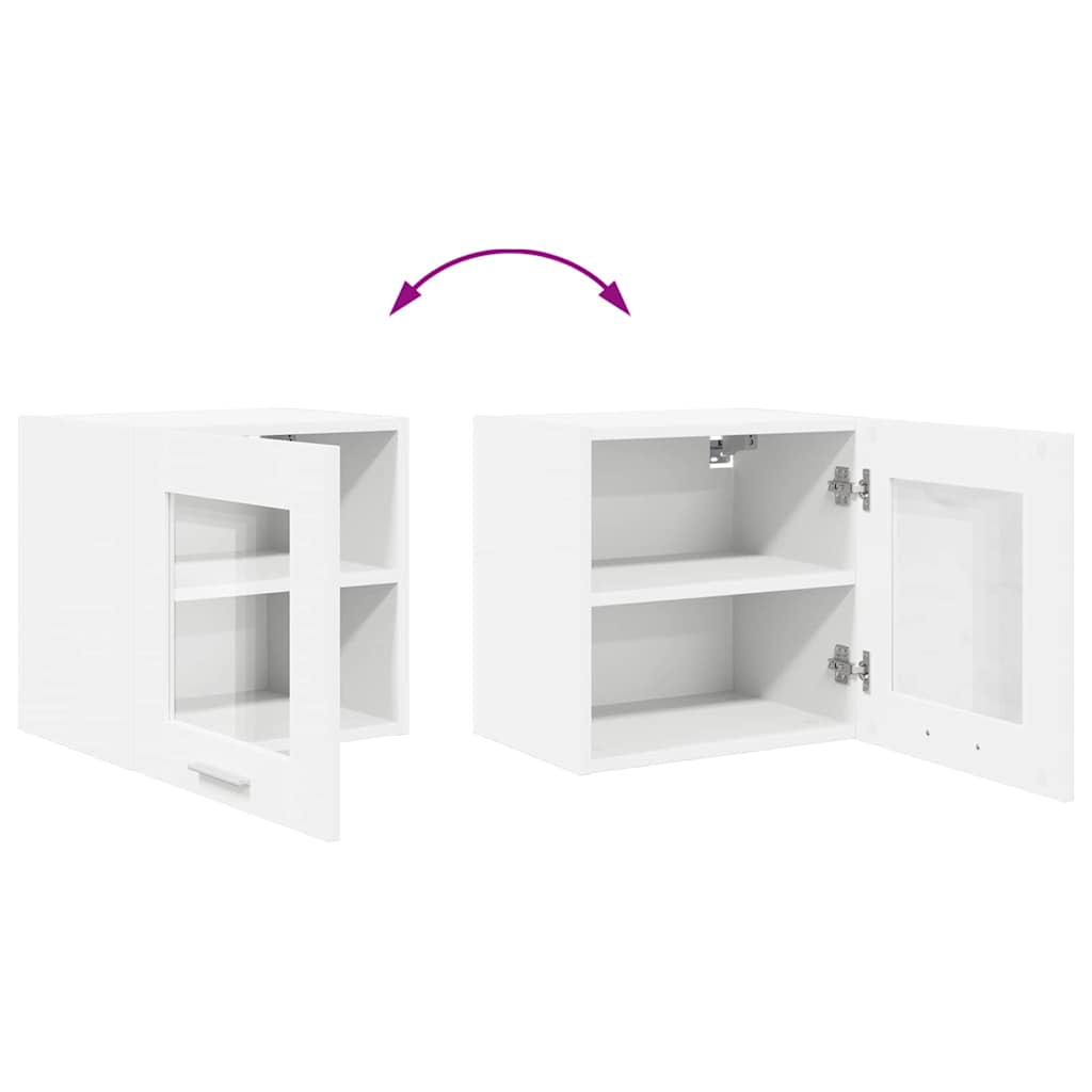 Hangkast met plank Riga Wit 40 x 31 x 40 cm Bewerkt hout