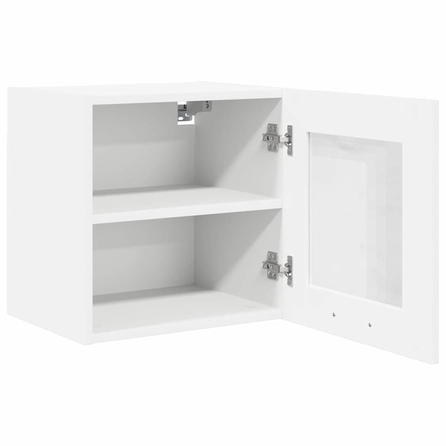 Hangkast met plank Riga 2 pcs Wit 40 x 31 x 40 cm Bewerkt hout