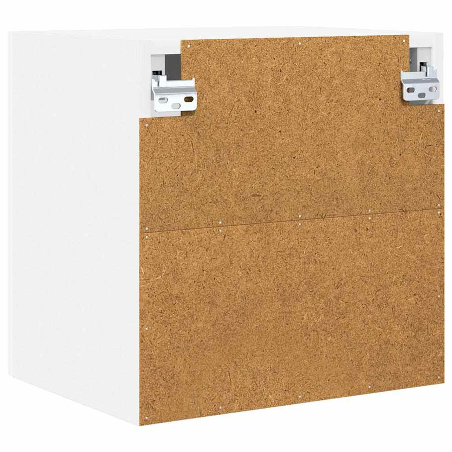 Hangkast met plank Riga 2 pcs Wit 40 x 31 x 40 cm Bewerkt hout