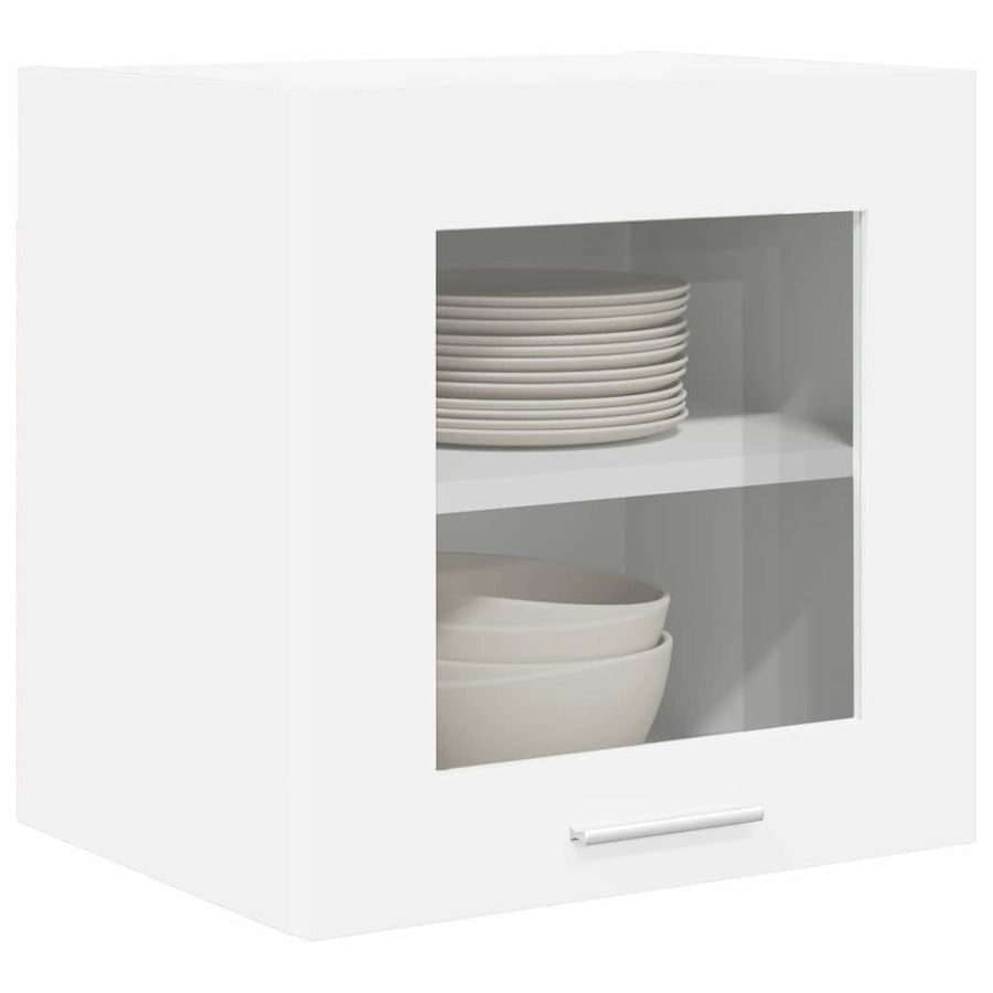 Hangkast met plank Riga 2 pcs Wit 40 x 31 x 40 cm Bewerkt hout