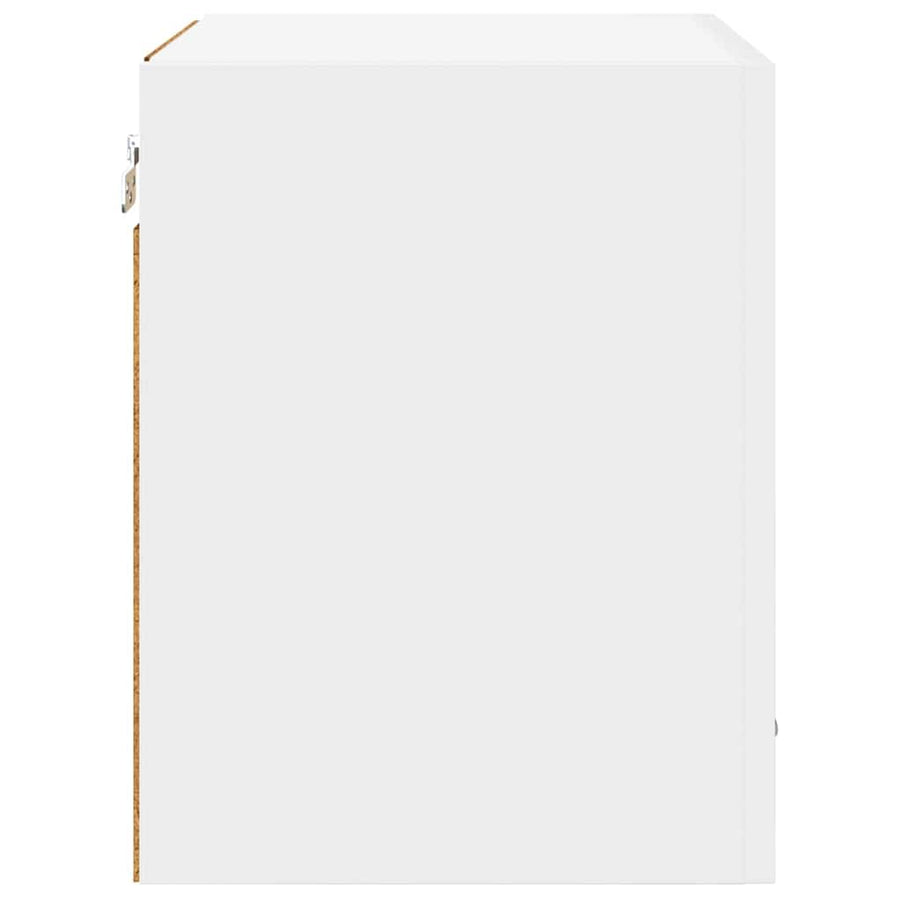 Hangkast met plank Riga 2 pcs Wit 40 x 31 x 40 cm Bewerkt hout