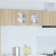 Hangkast 40x31x40 cm sonoma eiken bewerkt hout