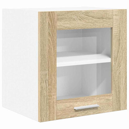 Hangkast Riga 2 pcs Sonoma Eiken 40 x 31 x 40 cm Bewerkt hout