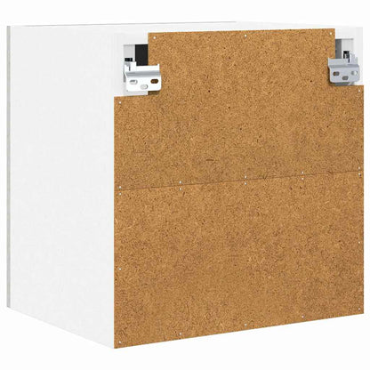 Hangkast Beton Grijs 40 x 31 x 40 cm Bewerkt hout