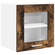 Hangkast Riga Gerookt eiken 40 x 31 x 40 cm Bewerkt hout