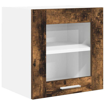 Hangkast Riga 2 pcs Gerookt eiken 40 x 31 x 40 cm Bewerkt hout