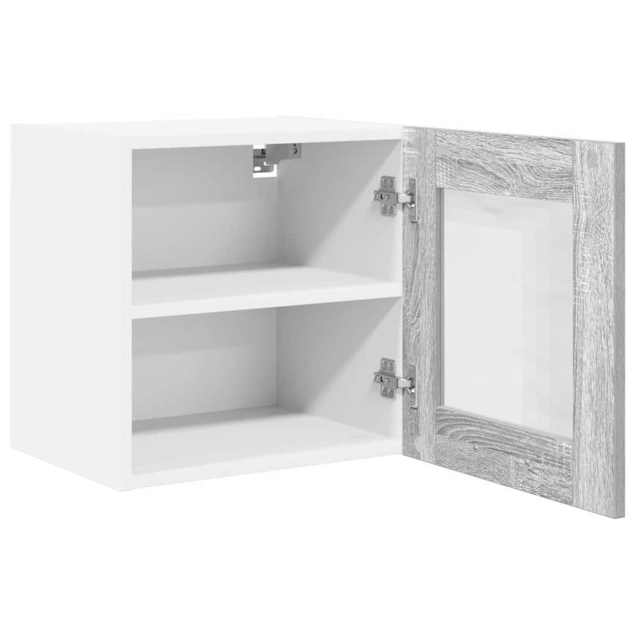 Hangkast Riga Grijs Sonoma 40 x 31 x 40 cm Bewerkt hout
