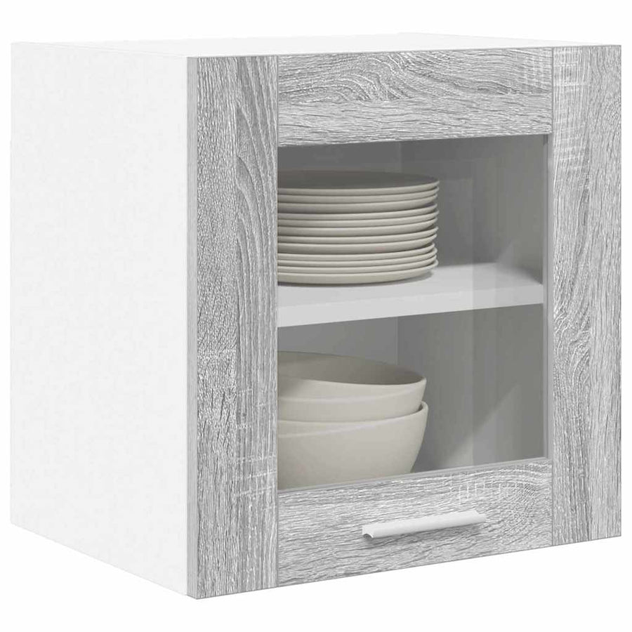 Hangkast Riga Grijs Sonoma 40 x 31 x 40 cm Bewerkt hout