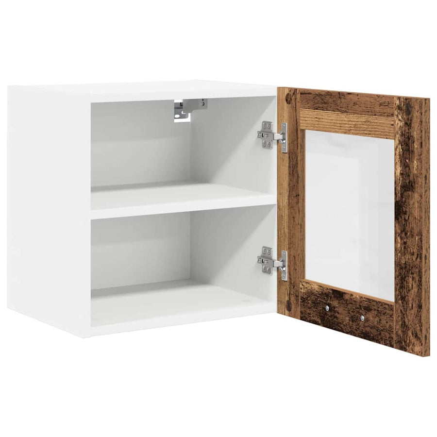 Hangkast met plank Riga Oud Hout 40 x 31 x 40 cm Bewerkt hout