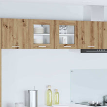 Hangkast Riga 2 pcs Artisan Eiken 40 x 31 x 40 cm Bewerkt hout