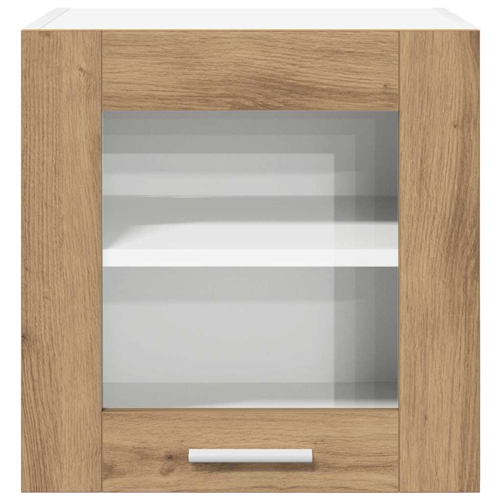 Hangkast Riga 2 pcs Artisan Eiken 40 x 31 x 40 cm Bewerkt hout