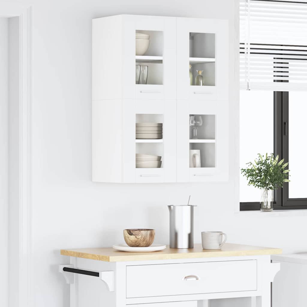 Hangkast met plank Riga Wit 60 x 31 x 40 cm Bewerkt hout