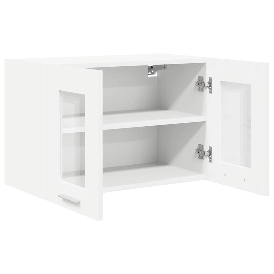 Hangkast met plank Riga 2 pcs Wit 60 x 31 x 40 cm Bewerkt hout