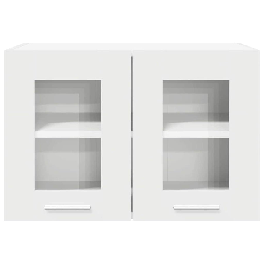 Hangkast met plank Riga 2 pcs Wit 60 x 31 x 40 cm Bewerkt hout