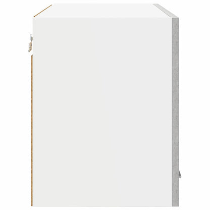 Hangkast Riga 2 pcs Beton Grijs 60 x 31 x 40 cm Bewerkt hout