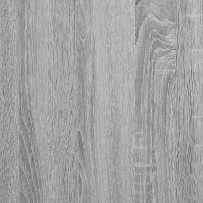 Hangkast met opslag Grijs Sonoma 60 x 31 x 40 cm Bewerkt hout