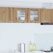Hangkast 80x31x40 cm ambachtelijke eik wit bewerkt hout