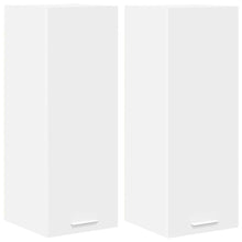 Hangkast met plank Riga 2 pcs Wit 30 x 31 x 80 cm Bewerkt hout