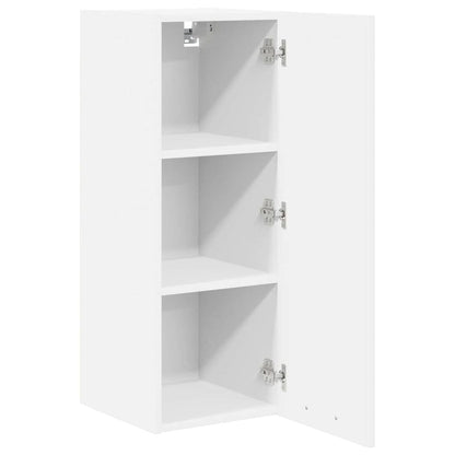 Hangkast met plank Riga 2 pcs Wit 30 x 31 x 80 cm Bewerkt hout