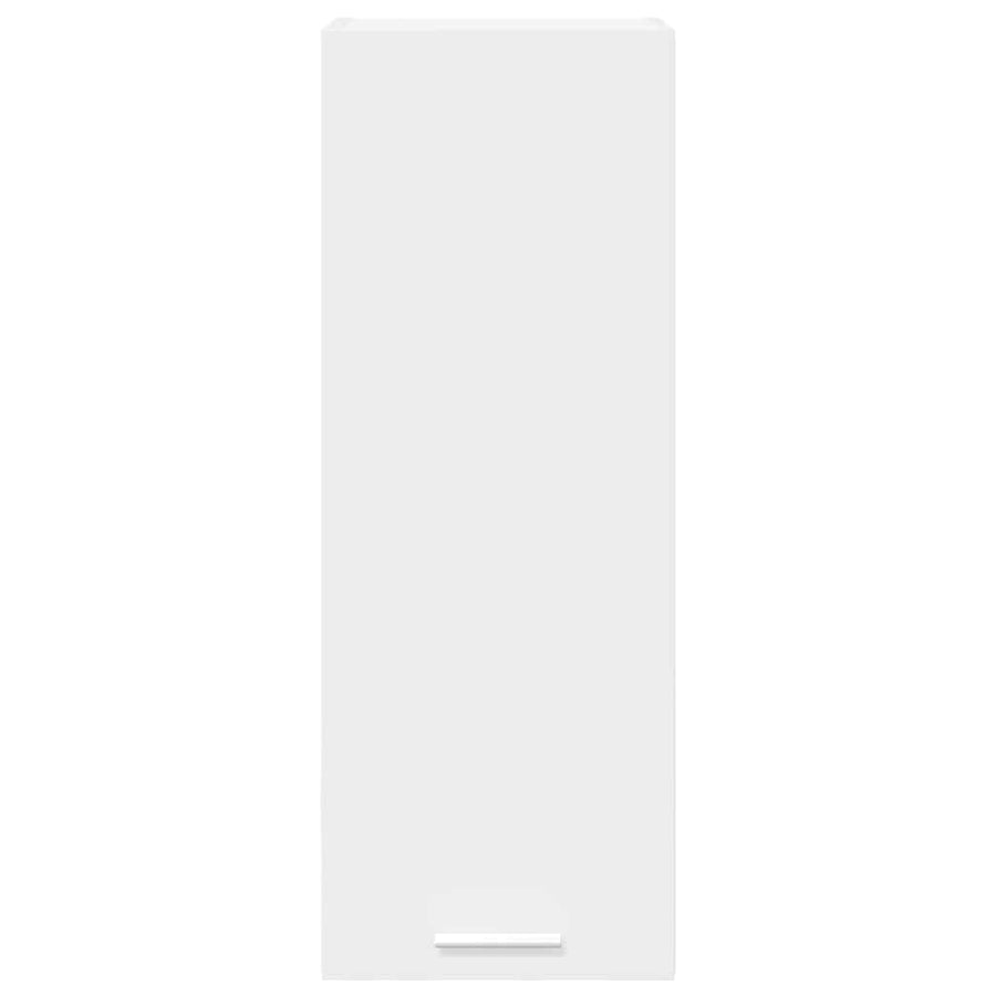 Hangkast met plank Riga 2 pcs Wit 30 x 31 x 80 cm Bewerkt hout