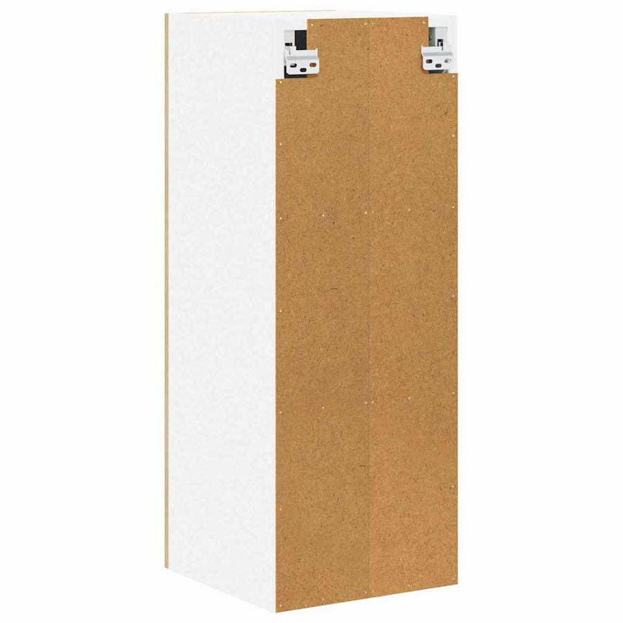 Hangkast met plank Riga 2 pcs Sonoma Eik en Wit 30 x 31 x 80 cm
