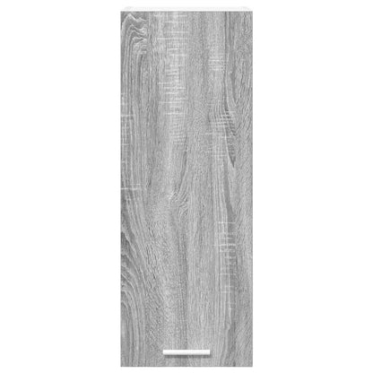 Hangkast Riga 2 pcs Grijs Sonoma en Wit 30 x 31 x 80 cm