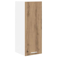 Hangkast Riga Ambachtelijke Eik en Wit 30 x 31 x 80 cm