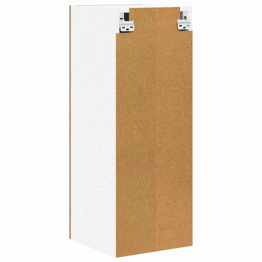 Hangkast Riga Ambachtelijke Eik en Wit 30 x 31 x 80 cm