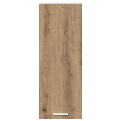 Hangkast Riga 2 pcs Ambachtelijke Eik en Wit 30 x 31 x 80 cm