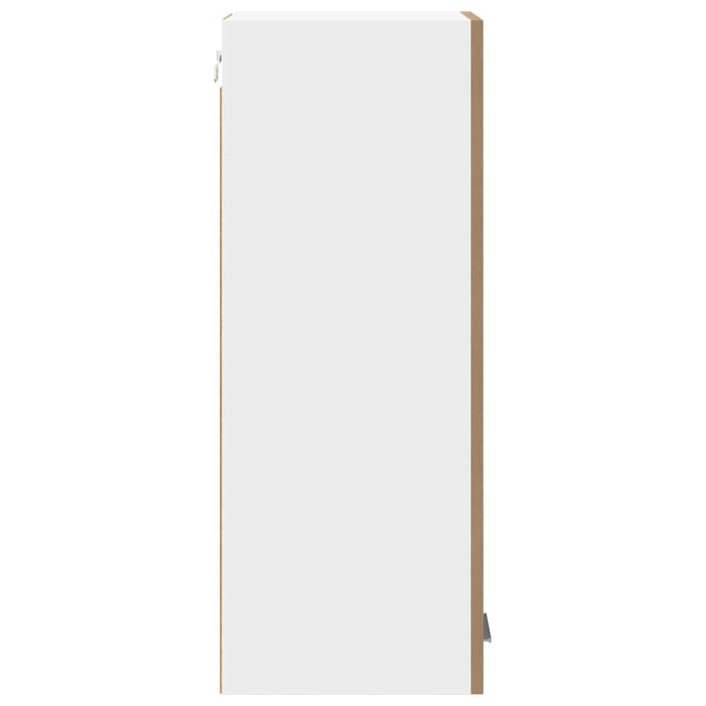 Hangkast Riga 2 pcs Ambachtelijke Eik en Wit 30 x 31 x 80 cm