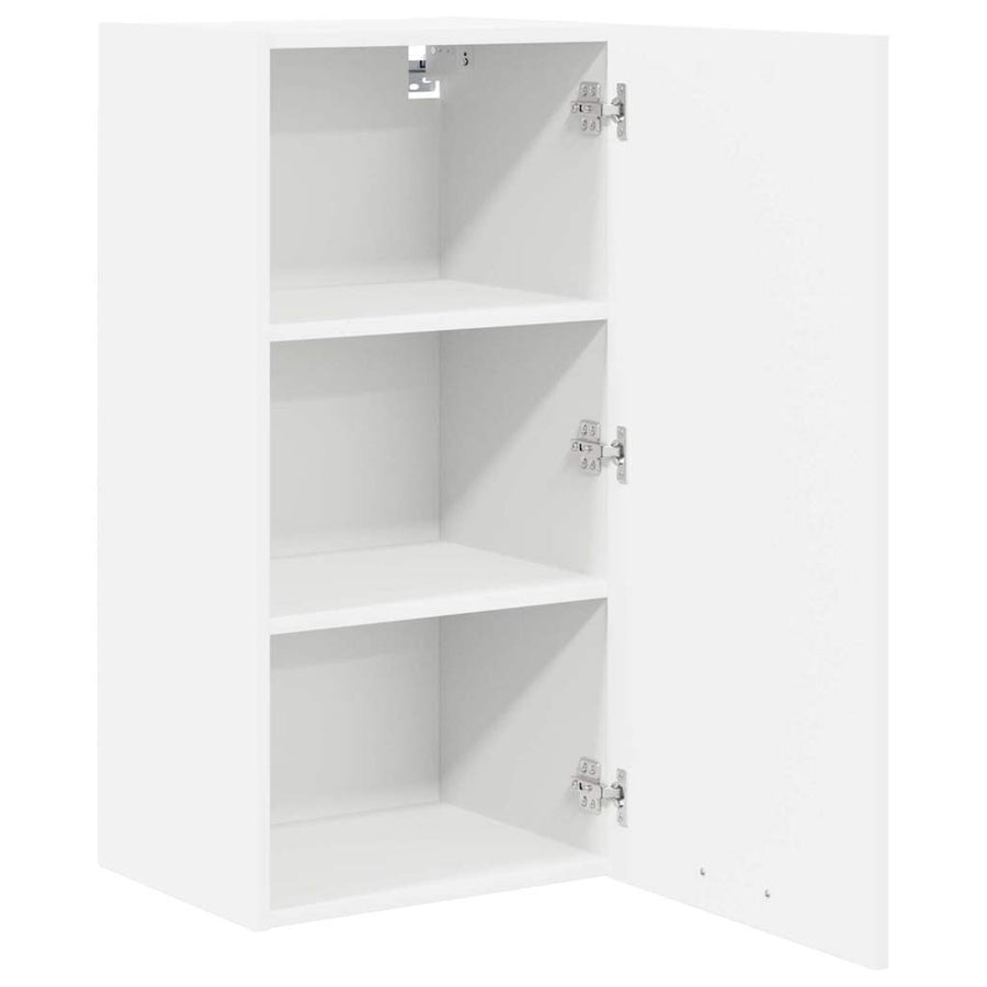 Hangkast met plank Riga Wit 40 x 31 x 80 cm Bewerkt hout