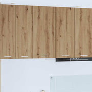 Hangkast 40x31x80 cm eiken wit bewerkt hout