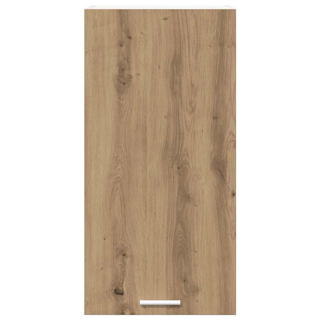 Hangkast Riga Ambachtelijke Eik en Wit 40 x 31 x 80 cm