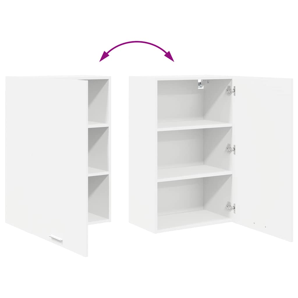 Hangkast met plank Riga Wit 50 x 31 x 80 cm Bewerkt hout