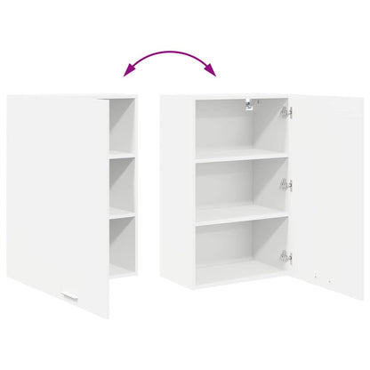 Hangkast met plank Riga Wit 50 x 31 x 80 cm Bewerkt hout