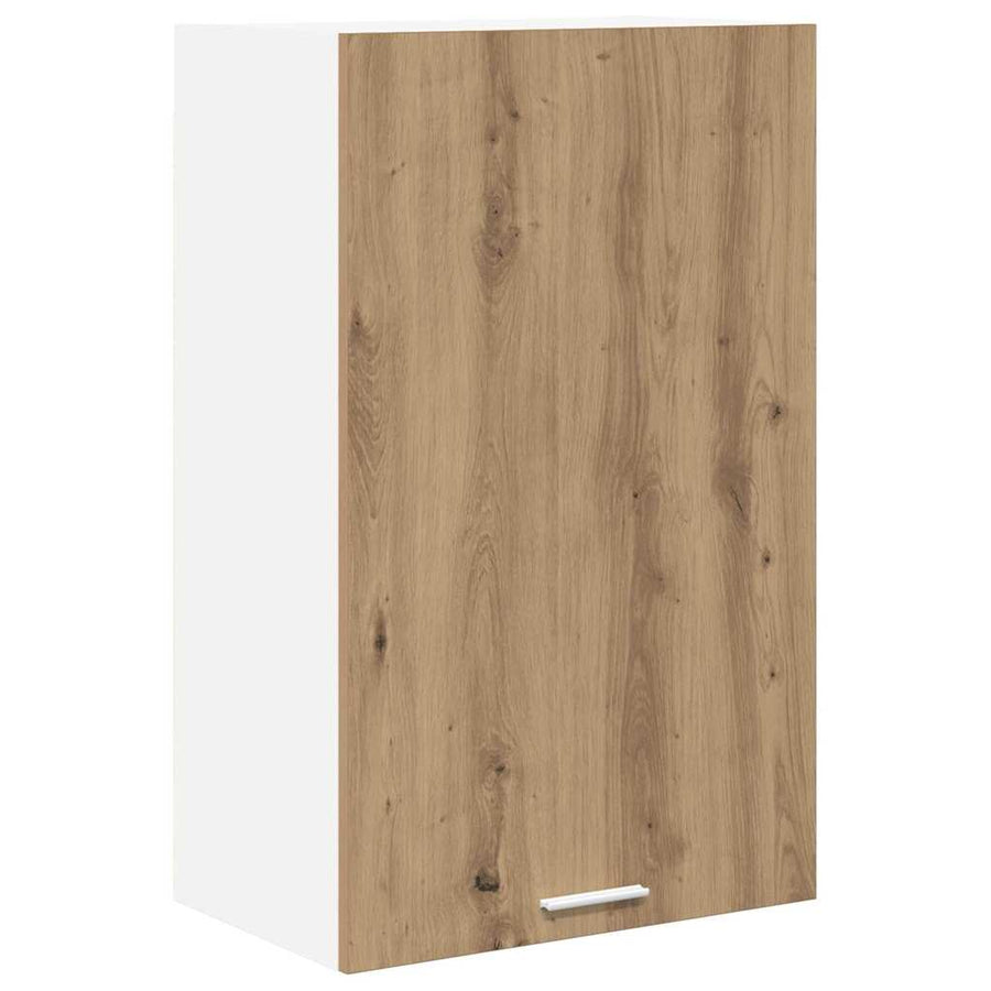 Hangkast Riga Ambachtelijke Eik en Wit 50 x 31 x 80 cm
