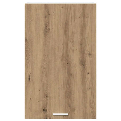 Hangkast Riga Ambachtelijke Eik en Wit 50 x 31 x 80 cm