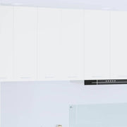 Hangkast 60x31x80 cm wit bewerkt hout